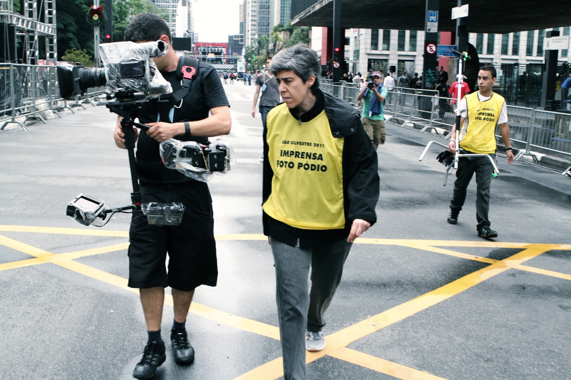 Imagens do documentário 'São Silvestre', da diretora Lina Chamie, que será lançado no dia 27 de dezembro nos cinemas - Divulgação