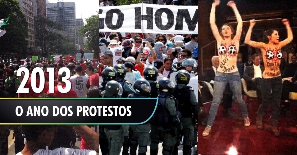 Capa: Retrospectiva 2013: O ano dos protestos