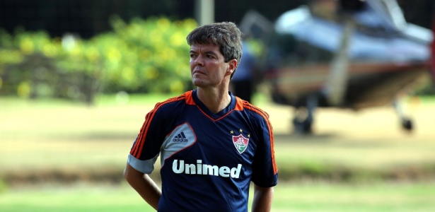 Felipe Ximenes durante treino em Mangaritiba, durante sua passagem pelo Fluminense - Nelson Perez/Fluminense FC
