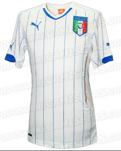 Uniforme número 2 da Itália para a Copa de 2014
