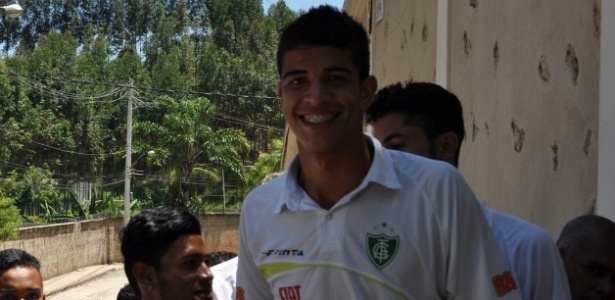 Atacante Rubens é o destaque do América-MG, que segue vivo na Copa São Paulo de Futebol Júnior - Divulgação/Site do América-MG