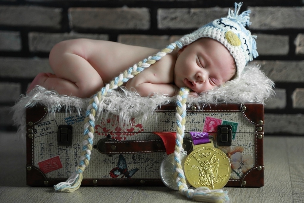 Segundo a assessoria do casal, o ensaio foi feito em ambiente climatizado, próprio para recém-nascidos e acompanhado por uma profissional de enfermagem - Roni Sanches/Divulgação