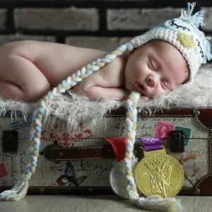 Segundo a assessoria do casal, o ensaio foi feito em ambiente climatizado, próprio para recém-nascidos e acompanhado por uma profissional de enfermagem - Roni Sanches/Divulgação