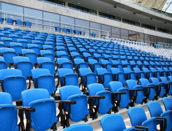 22.jan.2014 - Governo divulga imagens da Arena das Dunas antes da inauguração