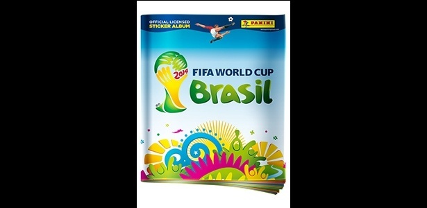 Panini divulga capa do álbum oficial da Copa do Mundo de 2014 no Brasil