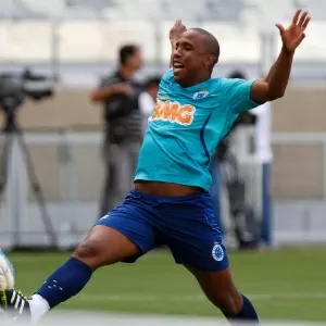 Atacante Borges no inesquecível jogo Cruzeiro 5 x 3 Criciúma, #Cruzeiro, Valeu, Borges!