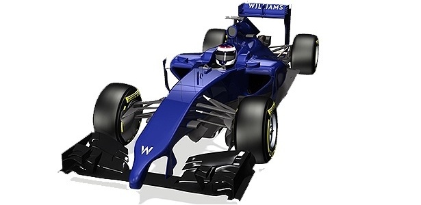 Desenho divulgado pela Williams mostra como será o novo bico dos carros para a temporada 2014 - Divulgação/Williams F1