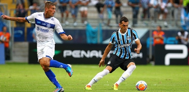 Rhodolfo participa de estreia do time principal do Grêmio e torce por "dia do fico" - Lucas Uebel/Divulgação/Grêmio FBPA