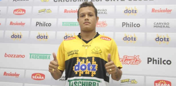 O meia Everton estava no Criciúma e acertou com o Joinville até o fim do ano - Fernando Ribeiro/Site oficial do Criciúma