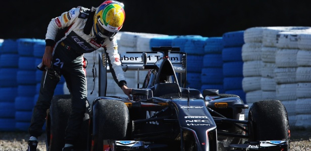 Mexicano busca agora vaga como piloto de testes para permanecer na Fórmula 1 - Mark Thompson/Getty Images