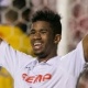 29.jan.2014 - Ewandro comemora o 5° gol do São Paulo sobre o Rio Claro - Rodrigo Capote/UOL