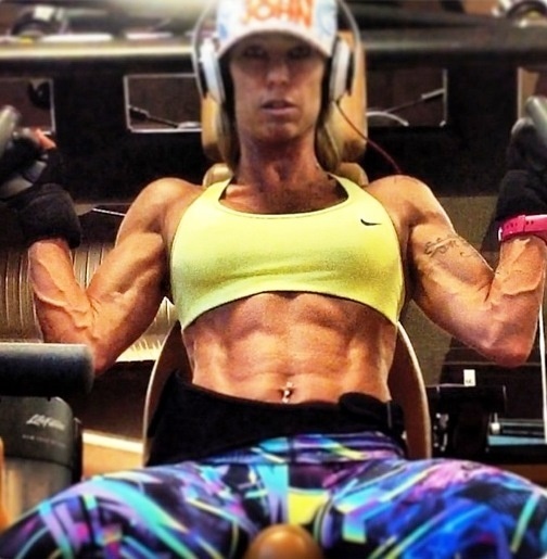 31.jan.2014 - Úrsula Randow foi quarta colocada no Arnold Classic Brasil - Reprodução / Instagram