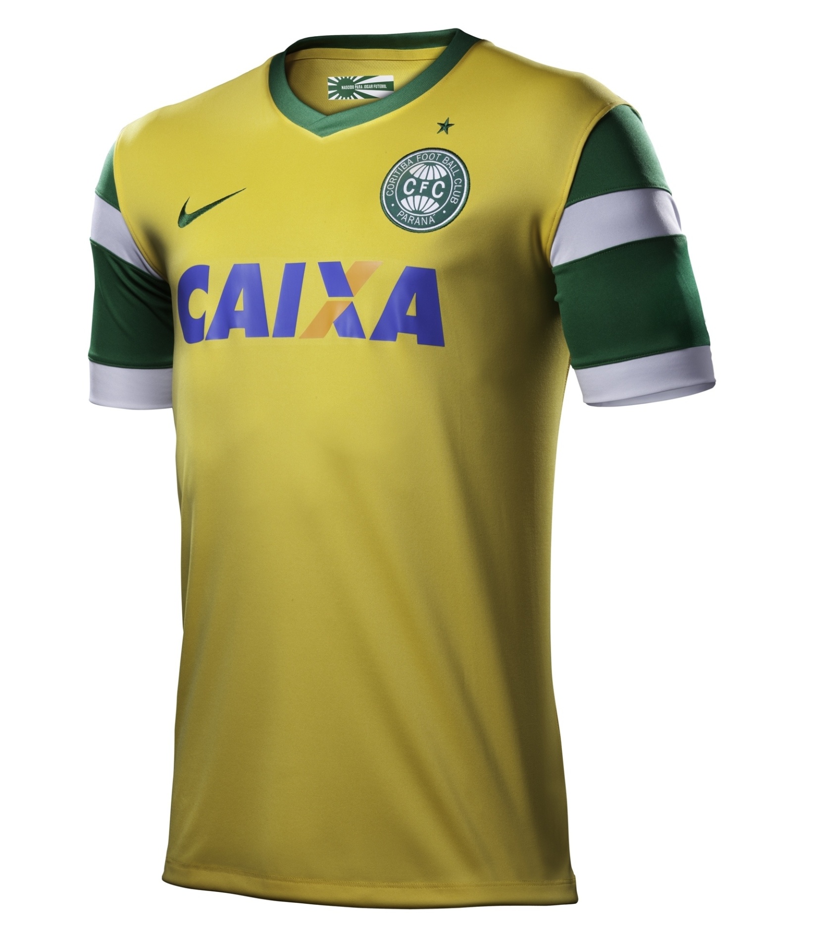 04.02.2014 - Nike faz homenagem à seleção brasileira e coloca a cor amarela nos uniformes do times parceiros da marca  - Divulgação/Nike
