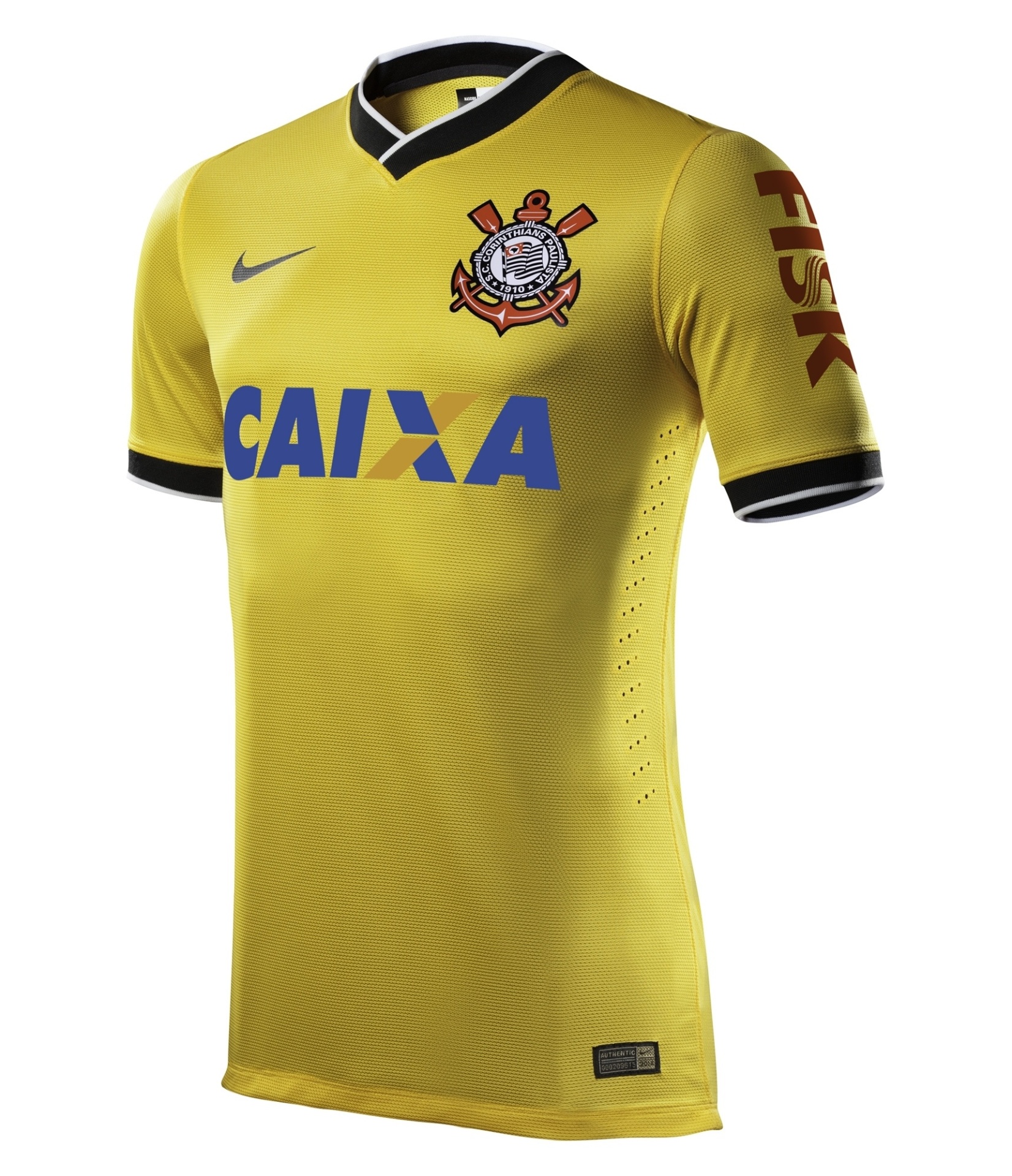 04.02.2014 - Nike faz homenagem à seleção brasileira e coloca a cor amarela nos uniformes do times parceiros da marca  - Divulgação/Nike