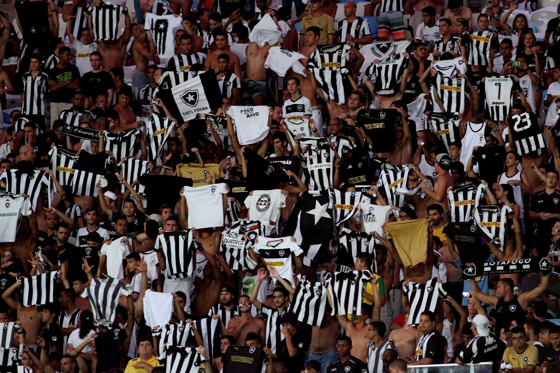 Botafogo faz mosaico com N. Santos e 'levanta' Libertadores 