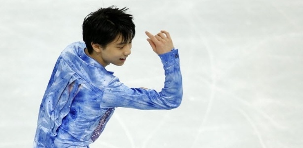 Yuzuru Hanyu é o atual campeão olímpico na patinação no gelo - Xinhua/Wang Lili