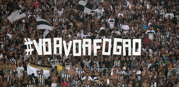 O Botafogo confia na torcida e no retrospecto em casa para a recuperação no BR - Vitor Silva/SSPress