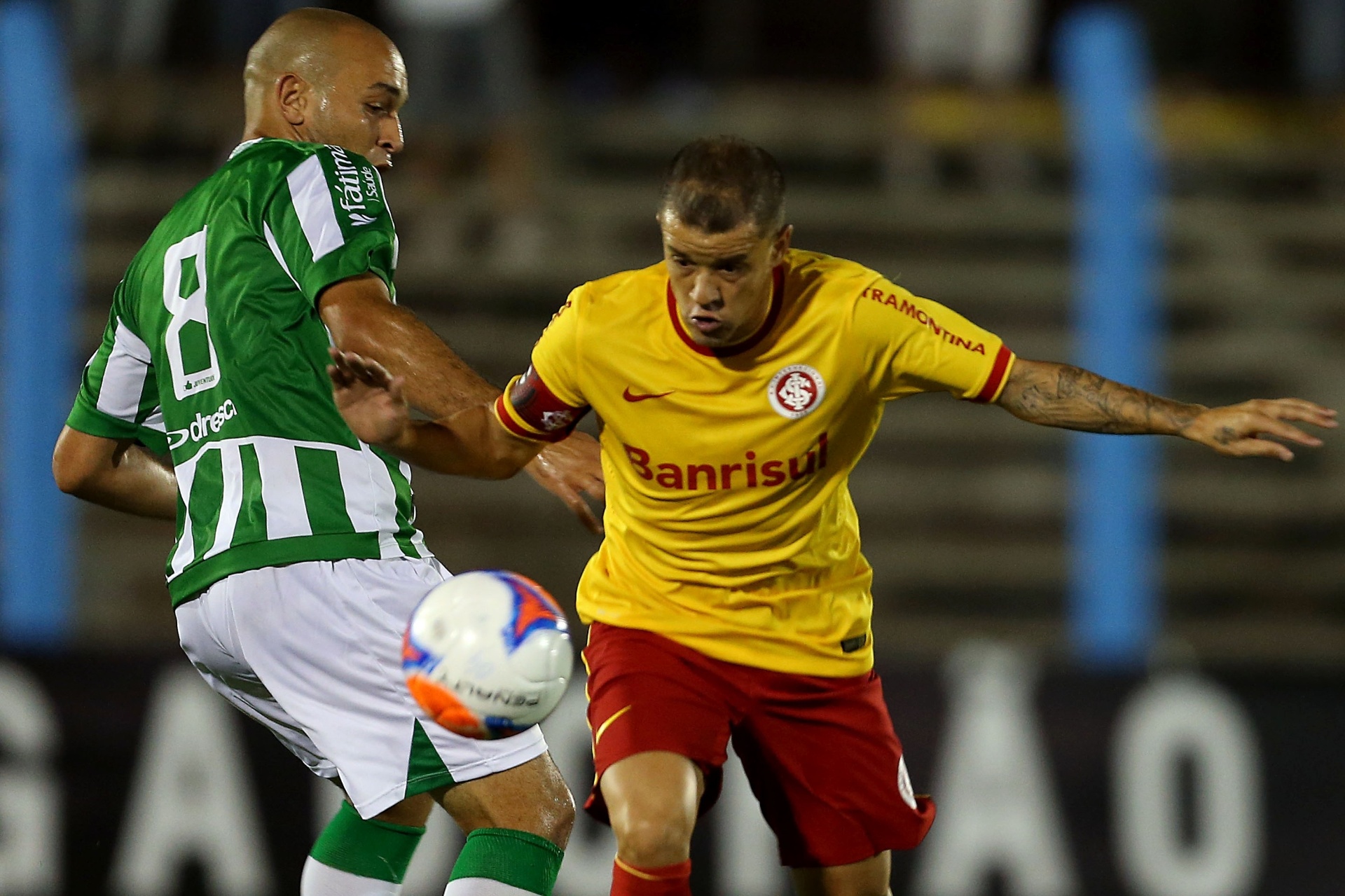 18.02.14 - D'Alessandro faz jogada na partida entre Inter e Juventude pelo Campeonato Gaúcho - Jefferson Bernardes/Agência Preview
