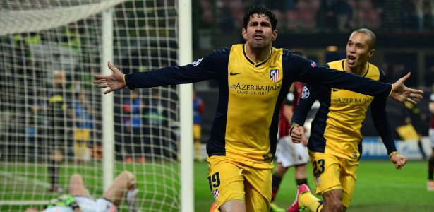 Diego Costa já marcou 36 gols na temporada com a camisa do Atlético de Madri