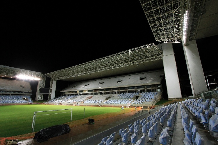 Arena Pantanal realizou na segunda-feira (11/03) o primeiro teste de iluminação 