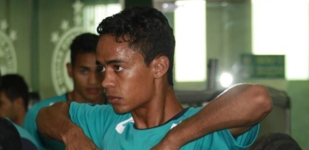 O atacante Felipe Amorim conseguiu marcar um gol na sua estreia pelo Ceará - Divulgação / site oficial do Goiás