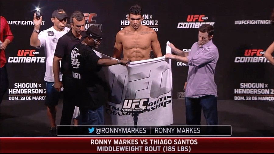 O brasileiro Ronny Markes é um dos ex-UFCs participantes - Reprodução UFC