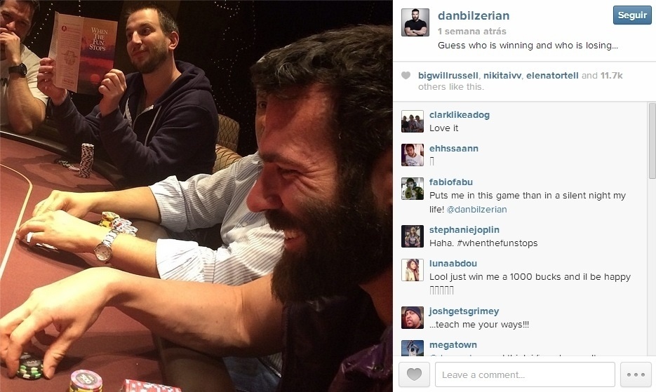 Dan Bilzerian deve seus milhões aos jogos de pôquer e às apostas - Reprodução/Instagram