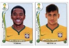 Com Robinho, site vaza figurinhas da seleção no álbum da Copa - Reprodução