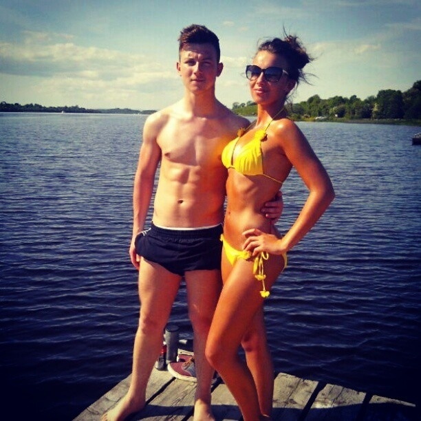 Julianne Elliott, namorada do piloto Gino Rea - Reprodução/Instagram