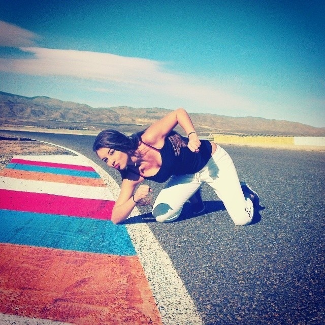 Julianne Elliott, namorada do piloto Gino Rea - Reprodução/Instagram