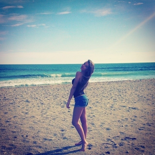 Julianne Elliott, namorada do piloto Gino Rea - Reprodução/Instagram