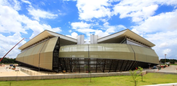 Figueirense irá mandar o jogo diante do Santos na Arena Pantanal, uma das sedes da Copa - Edson Rodrigues/SECOPA