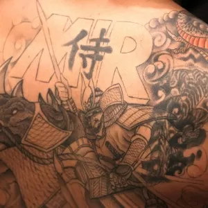 Significado da tatuagem de samurai 