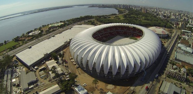 Estádio foi inaugurado oficial no início de abril, mas não recebeu final do Gauchão por falta de segurança - Divulgação Grupo Beira-Rio, Gigante para Sempre/Tiago Geremia