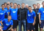 Alemão faz primeira visita a ex-clube depois de grave acidente e coma - Reprodução/Twitter TSG 1899 Hoffenheim