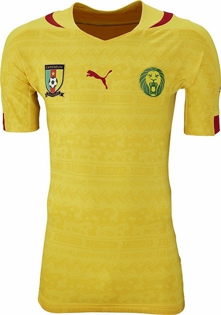 Uniforme de Camarões para a Copa do Mundo de 2014