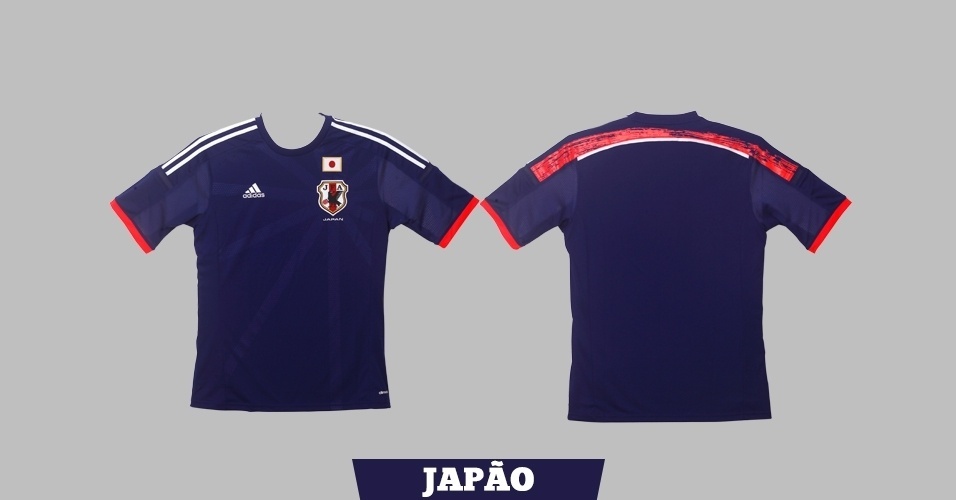 Japão - Camisa Azul - Escudo
