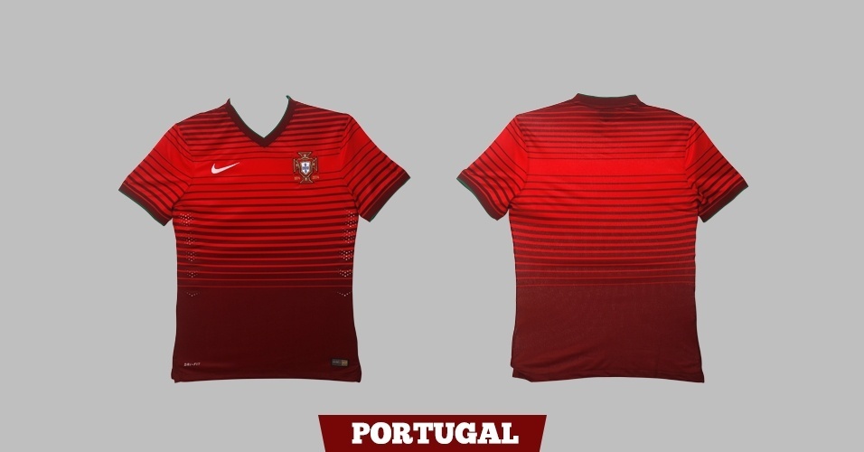 Portugal - camisa vermelha