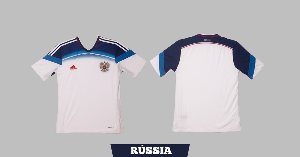 Rússia - Camisa Branca