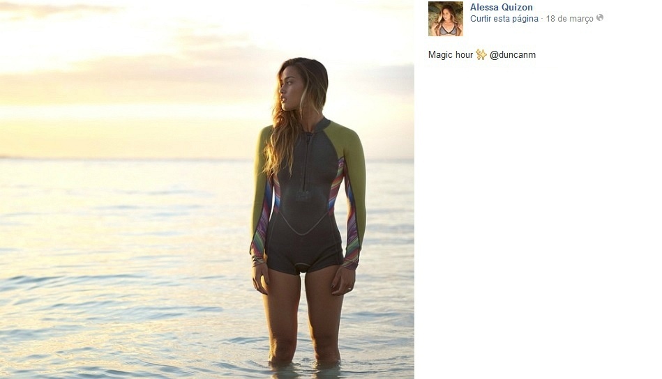 Alessa Quizon, surfista havaiana da elite mundial