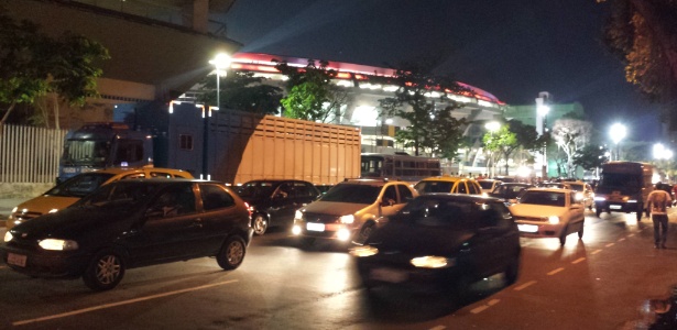 Nos dias de jogo da Copa, ônibus fretados não serão permitidos no entorno do Maracanã