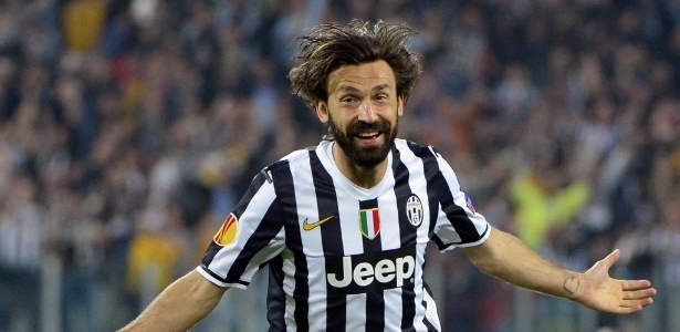 Andrea Pirlo é um dos principais nomes do atual elenco da Juventus - AFP PHOTO / OLIVIER MORIN