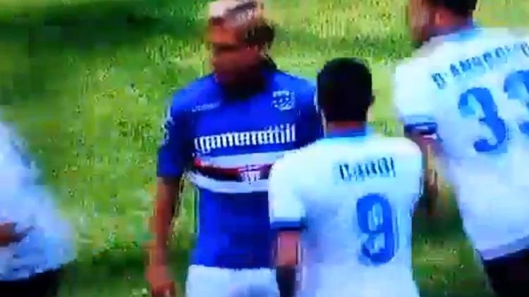 Maxi Lopez ignora cumprimento de Mauro Icardi - Reprodução - Reprodução