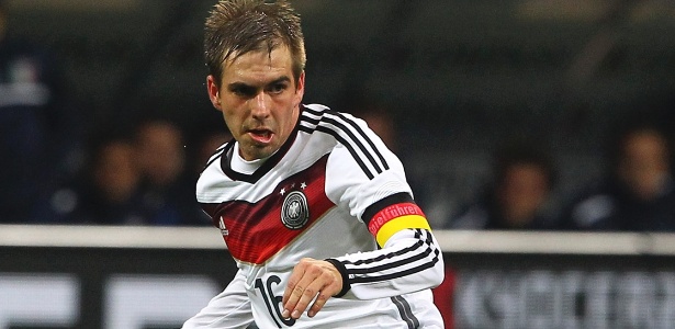 Philipp Lahm é capitão da Alemanha, apontada como favorita, e está na seleção da consultoria