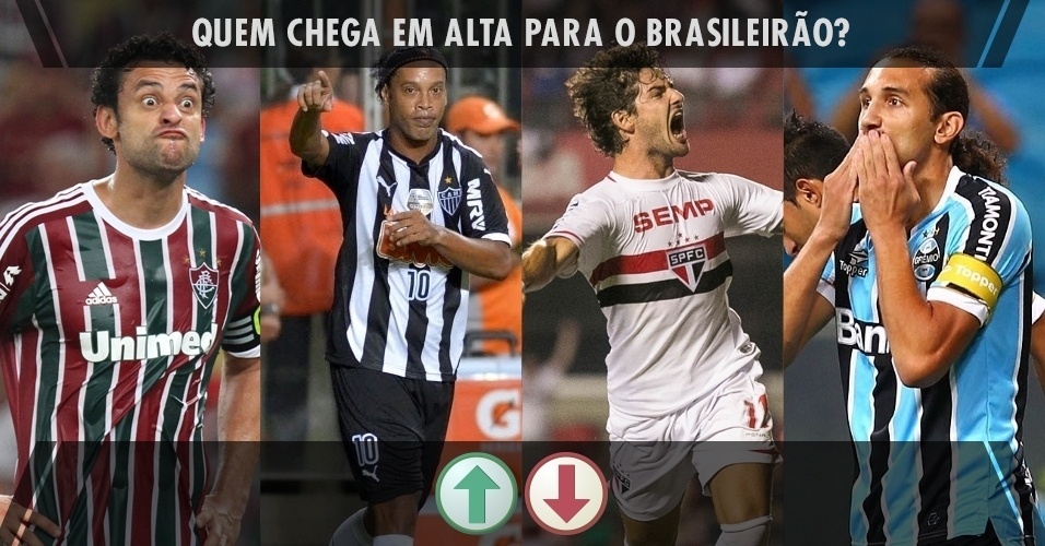Quem chega em alta para o Brasileirão? - AFP