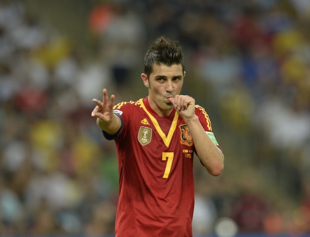 Com oito gols em duas Copas do Mundo, Villa é o maior artilheiro da Espanha em Mundiais