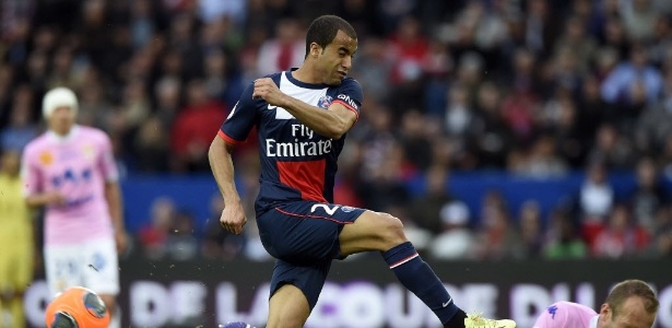 Lucas foi um dos jogadores contratados pelo PSG com dinheiro do Qatar - AFP PHOTO / FRANCK FIFE
