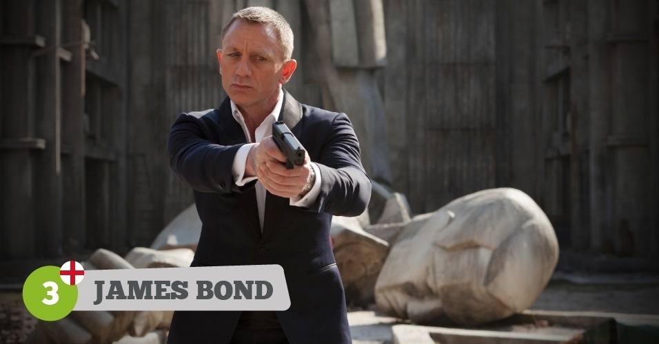 James Bond, herói da Inglaterra na Copa