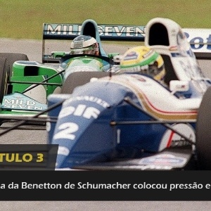 Por que o Barrichello colou um relógio no carro do Schumacher