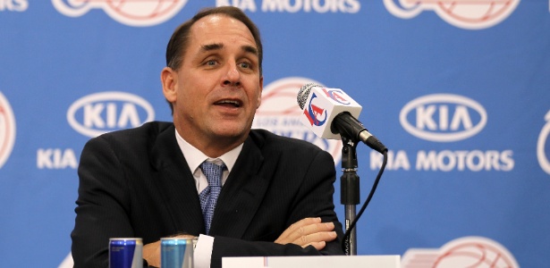 Andy Roeser, presidente dos Clippers, deixou o cargo após caso de racismo envolvendo o dono da equipe - Getty Images